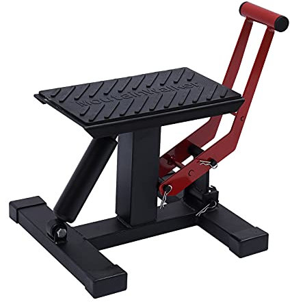 Ciounmb Sollevatore per moto, carico massimo 150 kg, professionale per moto, supporto per motocross, supporto universale per moto, supporto idraulico per la manutenzione della moto