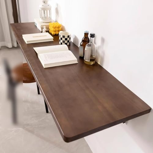 Schwebender Wand-Tisch für Arbeitszimmer, Schlafzimmer, Küche, Balkon, faltbarer Schreibtisch, Esstisch für kleine Räume