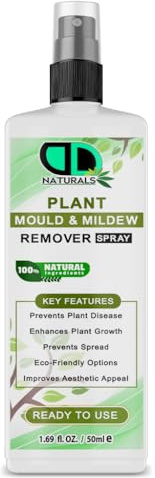 DD Teck Plant Mould & Mildew Remover Spray – Prevents Plants Disease, Enhance Plant Growth, Eco Friendly Option, Safe, Fast, and Natural Plant Care Solution (50ml Spray)
