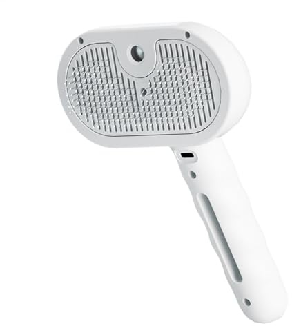 Spritz Defur Comb for Cats - Pet Spritz Defur Comb | 200 mAh Usb Rechargeable Cat Steaming Brushes for Indoor Cats | 35ml Water Tank Dog Hair Remover | Pet Supplies Spray Depilatory