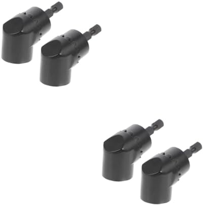 DIYEAH 2 Series Adaptador De Taladro De Ángulo Destornillador Eléctrico De Accesorio De Aleado Reducidos Compatible Con Brocas Estándar 2 Piezas*2