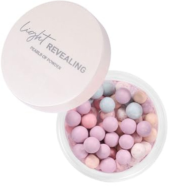 5 Couleurs Perles Réglage De Poudre De Maquillage En Vrac Finition Rouleau Multi-tons Lâches