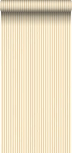 Sanders & Sanders papier peint rayé jaune 0.53 x 10.05 m