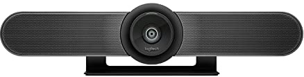 Logitech MeetUp - Sistema de videoconferencias HD y audio para salas de reuniones pequeñas