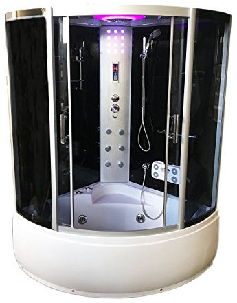 Whirlpool Bathtub SPA Milan 130 x 130 cm Whirlpool Shower HOT TUB