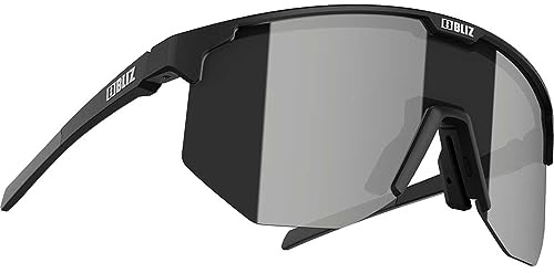 Bliz Hero Polarized Sportbrille, matt Black-Smoke Silver Mirror