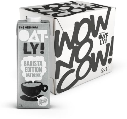 Oatly Bebida de Avena Barista Edition 1 L (Paquete de 6)