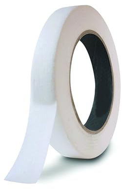 PARENCE.- Ruban Adhésif de Masquage 19mm x 50m / Bande de Masquage Adhésif, Bâtiment, Peinture, Vernis - 19mm x 50m