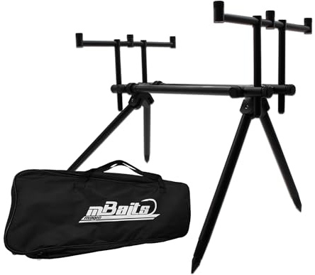 Angel-Berger Magic Baits CX Pro Rod Pod Aluminium 3 Rods verstellbar Rutenständer Rutenhalter Rutenauflage Rodpod