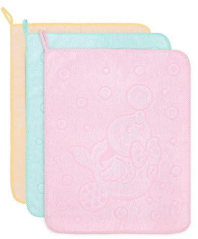 EMMEBi Toallas de guardería rizo de algodón jacquard (Bimba)