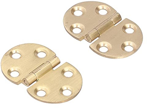 Türscharniere Scharniere 2Set 180-Grad-Kupferscharnier Mit S-Klappenscharnier Für Klapptisch 47X30Mm Hausgartenarbeit