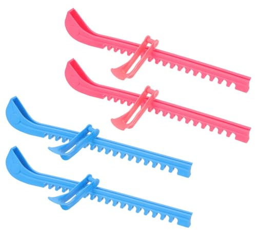 YARNOW Damen Schlittschuhe Eishockey Schlittschuh Schoner Tragbare Kufen Schutzabdeckungen Für Erwachsene Und Anpassbar Und Pink Ideal Für Eiskunstlauf Und Hockey Schoner Schlittschuhe