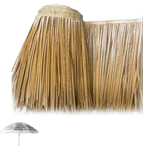 Toit de chaume Artificiel, tuiles en Paille PE, Rouleau de Paille de Roseau, décoration de Toit de chaume, Rouleau de Palmier, Simulation de Toit de chaume, Rouleau de Paille pour pergola, p