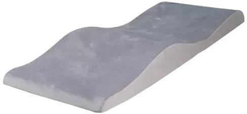 LUKYWANG Kosmetikliege Wimpernbettauflage und Bettbezug, ergonomisches, kurviges Massagetischkissen, Wimpernmatratzenbett for den Schönheitssalon Wimpernliege(Grey Mattress,180x70 cm)