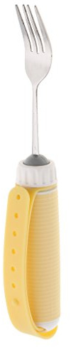 Utensilio giratorio flexible con mango para ancianos discapacitados