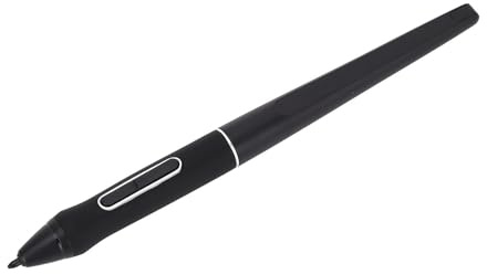 Dpofirs Stylet pour Tablette Graphique, Réponse Précise et Rapide pour Kamvas Pro 12, 8192 Niveaux de sensibilité à la Pression, Stylet de Dessin Numérique, Couleur Noire