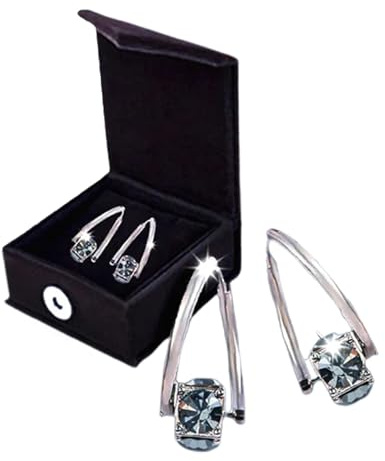 Magnetfeldtherapie-Germanium-Ohrringe, Germanium Magnet Ohrringe, für Frauen und Mädchen (1pc B)