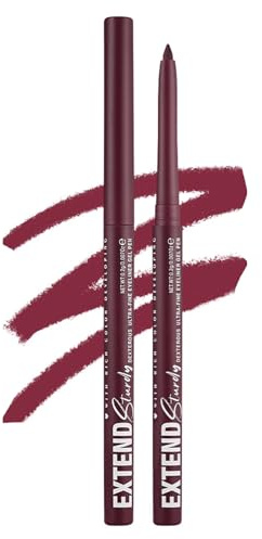 Eyeliner vattentät, vinröd kräm eyeliner penna, hållbar och torksäker kajalpenna, matt roterande penna, ögonskuggspenna, vinröd ögonskuggspenna, högpigmenterad ögonskuggspenna, ögonmakeup-penna