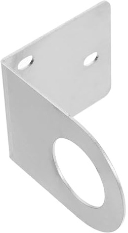 Luxshiny Supporto per Depuratore d'Acqua da Cucina in Metallo Inox, Staffa di Montaggio a Muro per Filtro Acqua Fissaggio per Erogatore Doppio, Accessorio per Purificatori Acqua Calda e