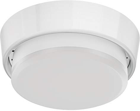 ledscom.de GX53 Lampen-Fassung INEL rund 90mm Ø inkl. LED Lampe 10,063W 1038lm warm-weiß