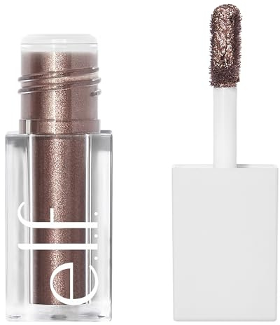 e.l.f. Ombre à paupières métallique liquide, ombre à paupières à fort impact avec une finition métallique, formule longue durée à base de gel, séchage rapide, galaxie