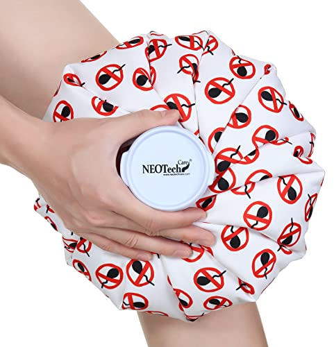 NEOtech Care Eisbeutel - Kühlbeutel mit Schraubdeckel - wiederverwendbarer, nachfüllbarer Beutel - Vasektomie - 28 cm