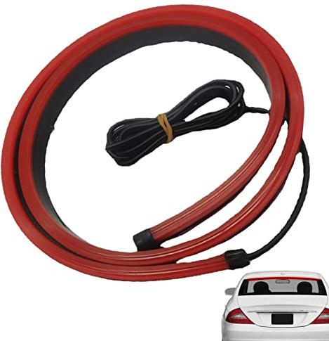 Gusengo Coche LED tercera freno - Tira luces freno posición alta trasera universal Lámpara LED advertencia seña- Lámpara trasera LED 3.er freno para coche, camión