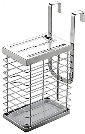 Blocco per Coltelli Portacoltelli Ceppo Coltelli Portacoltelli A Ventilazione Cavo da Appendere A Parete/Mesa Ceppo Portacoltelli Universale in Acciaio Inossidabile 304 Porta Coltelli (Color : A)