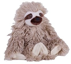 Wild Republic Cuddlekins Eco Mini Dreizehenfaultier, Kuscheltier, 20 cm, Plüschtier, Füllung besteht aus gesponnenen recycelten Wasserflaschen, umweltfreundlich, Dreizehenspätzahn