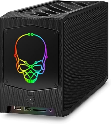 WEELIAO NUC 11 Enthusiast NUC11BTMi9 Mini PC desktop per casa e ufficio Core i9 PC da gioco, 8 core, 16 GB RAM 512 GB SSD, UHD, WiFi, Bluetooth, HDMI, USB 3.1, scheda SD, nero, Win 11 Pro