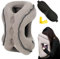 LEKEFETO Almohada de viaje inflable para el cuello, almohada inflable, almohada de viaje portátil, cojín de apoyo para el cuello, cómodo apoyo para la cabeza y la barbilla para avión, para, viaje en
