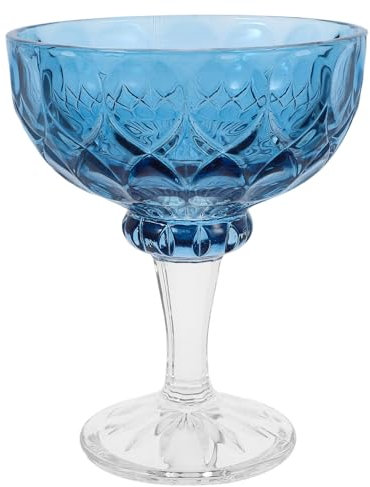 Alipis Vintage Glass Dessert Bowls Ice Cream Cups Footed Sundae Bowls for Fruit Salad and Snacks Solid Glass Easy to Clean Versatile Serving Dishes