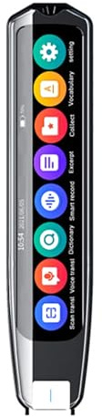 Bolígrafo traductor de Voz Inteligente, bolígrafo de Lectura para Dislexia, traductor de 8 Idiomas sin conexión, bolígrafo con Diccionario para 113 Idiomas.