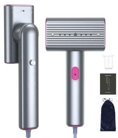 Ferro da Stiro Verticale, 2 In 1 Stiratrice Verticale, Stira Camicie, Vaporizzatori da Viaggio 1200w, Stiratore Verticale da Portatile mit Serbatoio dell'Acqua da 70 ml e Misurino