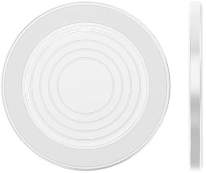 NEO+ Magnetisk väggmonteringshållare med N52-magnet, 900 g starkt grepp, kompatibel med iPhone 17-12, kompatibel med MagSafe och andra telefoner, universellt mobiltelefonfäste med magnetisk ring (VIT)