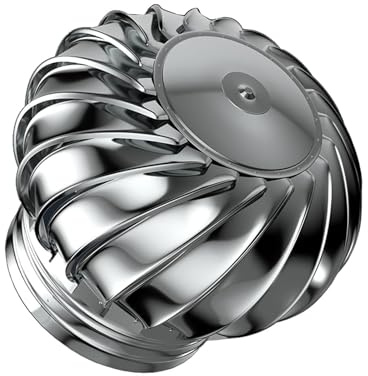 Cappuccio rotante per comignolo, Camino rotante in acciaio inossidabile 304, diverse dimensioni(110mm)