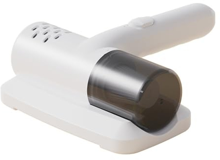 hxoity UV Mattress Vacuum Cleaner With 8000PA Strong Suction & Double Tapping Handheld Mattress Cleaner Machine Professional Bed Vacuum For Dust Mite Removal, Allergens And Pet Hair