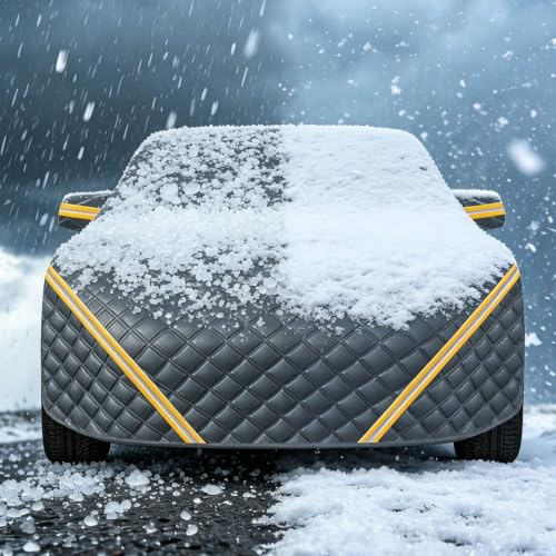 Autoabdeckung Hagelsichere Gepolstert Für Nissan 370 Z Coupe Hagelschutzplane Auto Wasserdicht Verdickte Baumwolle Allwetter Outdoor Schutz 360°Abdeckung Atmungsaktiv Kratzfest