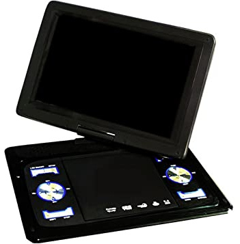 Lettore DVD for auto da casa portatile 13,9 pollici VCD CD Game TV Player Schermo girevole USB con telecomando multimediale per auto e bambini