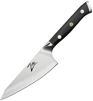 Zelite Infinity Honesuki Ausbeinmesser, japanischer AUS-10-Superstahl, 67-lagige Damastklinge, Chef- und Filetiermesser, luxuriöse Geschenkbox