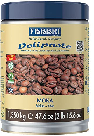 DELIPASTE MOKA CAFFE 1,35 KG PREPARATO IN PASTA PER SPECIALITÀ ARTIGIANALI
