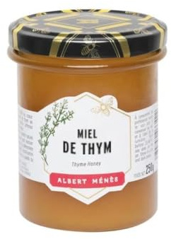 Albert Ménès - Les Miels - Miel de Thym de Grèce 250 g