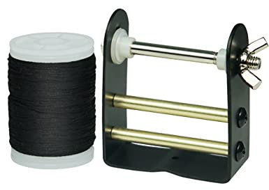 longbowmaker Bogenschnur Servierfaden 120 yard/110m Bogensehen Wickelgerät Haltbare Bogensehnenfaden Bogenschießen Zubehör-Black