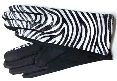 ATMACA Guanti Donne Touch Screen Guanto Inverno Finta Pelle Ciclismo Guanti in Pelle Scamosciata Velluto Addensato Guanti Leopardi Caldi-F,One Size
