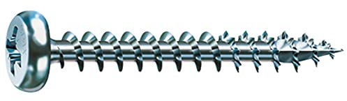 Spax Stahl Rundkopfschrauben 30 x 5 mm - 40 Stück