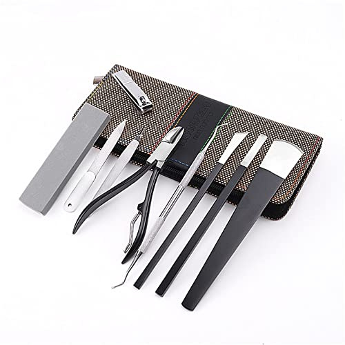 Stainless Steel Pedicure Knife Set Plane Feet Tools Foot Cuticle Skin Callus Remover Professional Care Kit,8pcs