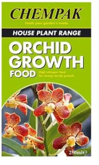 Chempak® Orchid Growth Formula - High Nitrogen Liquid Fertilizer for Strong and Sturdy Orchid Growth – 2X 200g by Thompson & Morgan