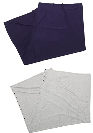 VICASKY 2stücke Stillponcho Zum Stillen Aus Baumwolle Stillüberzug Für Multifunktionsfähig Als Sonnenschutz Im Kinderwagen Und Bettdecke Bequemer Stillponcho Mit Bogenförmigem