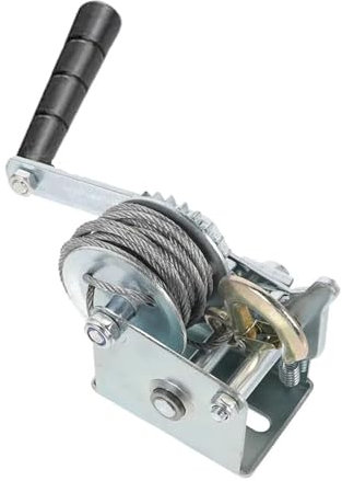 BASSFLY Elektrische Rolle, 8M 500lbs Manuelle Trommel WH540B Kleine Hand kran Hoist kran kleine Yacht Winde draht Seil Winde Material Handhabung Werkzeug