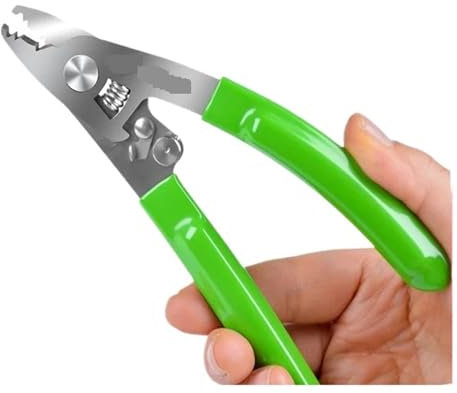 KONGMM Cortadora de Fibra, Pelacables y Tijeras de Fibra óptica, Pelacables, Pelacables ópticos, Herramientas de Fibra óptica FSP-3KL para FTTH